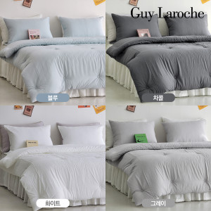 18. [Guy Laroche] 기라로쉬 마이크로 모달 비아체 이불 베개커버 세트 Q