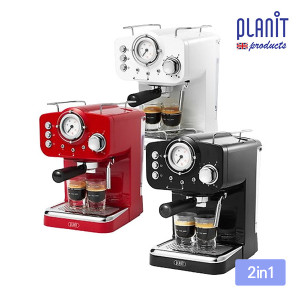 3. [PLANiT] 플랜잇 홈 카페프레소 2in1 캡슐&원두 커피머신_PCM-F15