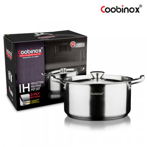 39. [Coobinox] 쿠비녹스 IH 바론 풀 스테인리스 곰솥냄비 24cm