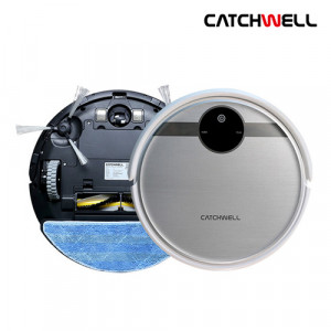 6. [CATCHWELL] 캐치웰 3in1 진공 로봇청소기_CR3_실버