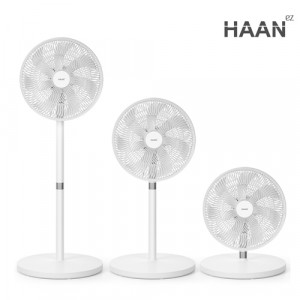 23. [HAANez] 한경희이지라이프 14인치 7엽 3WAY 기계식 스탠드 선풍기_HAAN-HAC200