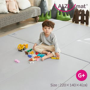 25. [ALZIP mat] 알집매트 에코 칼라폴더 매트 G플러스 (220x140x4cm)_어반그레이