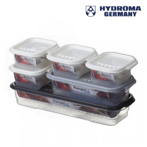 11. [HYDROMA] 하이드로마 렌지 아이스 냉동,냉장용기 3호(6종12p) (주문취합 후 1주소요)