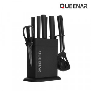 4. [QUEENAR] 퀸나 Black Ed. 디센트 칼블럭 11pcs 세트_QNKT-1000B