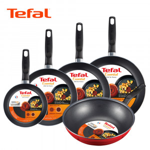 34. [Tefal] 테팔 열센서 셰프드프랑스 프라이팬 5종 세트 (20,26,28,30cm+멀티팬28cm) (인덕션호환불가)