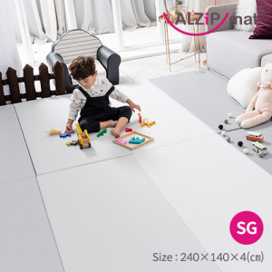 53. [ALZIP mat] 알집매트 에코 칼라폴더 매트 SG (240x140x4cm)_어반밀크그레이