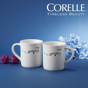 25. [CORELLE] 코렐 트리버드 머그 2P