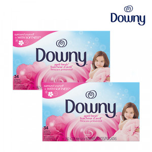 39. [Downy] 다우니 드라이시트 34매*2개_Downy34*2