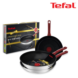 33. [Tefal] 테팔 유니크 IH 프리미엄 프라이팬 26cm+28cm+멀티팬 28cm
