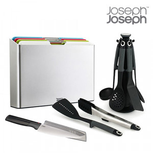 82. [Joseph Joseph] 조셉조셉 폴리오 도마 쉐프나이프+뉴 멀티조리도구 스페셜 7종 세트