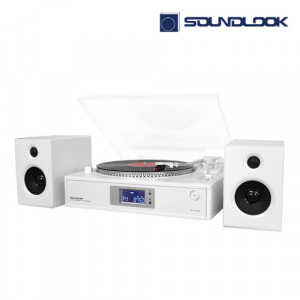 36. [SOUNDLOOK] 사운드룩 LP턴테이블 오디오 블루투스 기능 추가_SLT-5080PRO_화이트