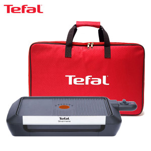 65. [Tefal] 테팔 전기그릴 실버매니아+리빙멀티백_CB671870MB