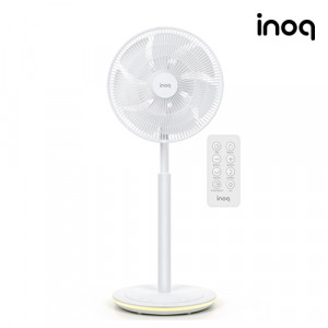 64. [inoq] 이노크아든 14형 스마트 무드등 파노라마 회전 BLDC 무선 리모컨 선풍기_IA-D190