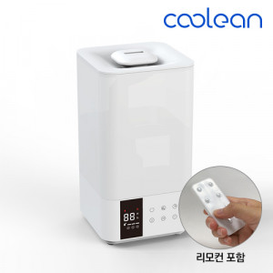 61. [coolean] 쿨린 이중살균 복합식 5L 리모컨 반투명 가습기_CL-430