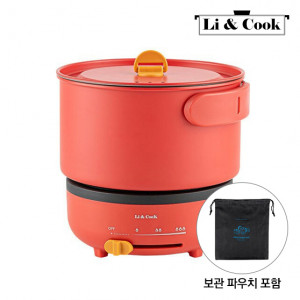 16. [Li&CooK] 리앤쿡 2 in1 낭만쿠커_LNK-2000R (휴대용파우치 포함)