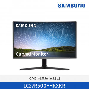 3. [SAMSUNG] 삼성 27인치(68.6cm) 커브드 모니터_LC27R500FHKXKR