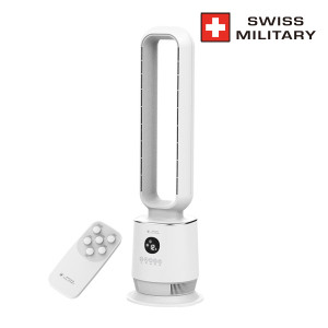 13. [SWISS MILITARY] 스위스밀리터리 블랑 날개없는 선풍기_SMA-FB50W 
