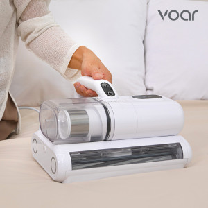 29. [VOAR] 보아르 하티클링 UV살균 듀얼브러시 침구청소기_VBVC-05WH