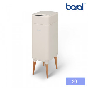 52. [boral] 보랄 20L 스마트 인테리어 센서 휴지통_BR-T100_아이보리