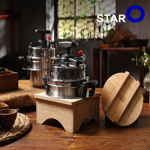 12. [STARO] 스타오 IH 초고압 1.8L 통3중 압력밥솥 (5~6인용)