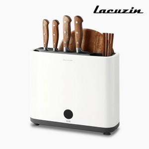 23. [Lacuzin] 라쿠진 UV-C 자외선 열풍 칼 도마 살균건조기_LCZ8002_화이트