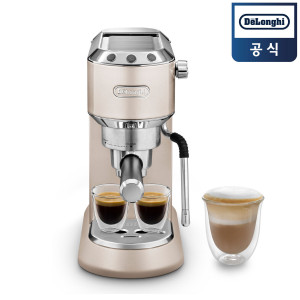 16.[De'Longhi] 드롱기 데디카 아르떼 반자동 커피머신_EC885.BG