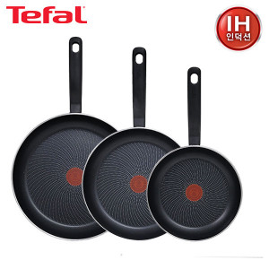 7. [Tefal] 테팔 IH 퍼펙트 쿠킹 다크 프라이팬 3종 세트 C (24cm+28cm+32cm)