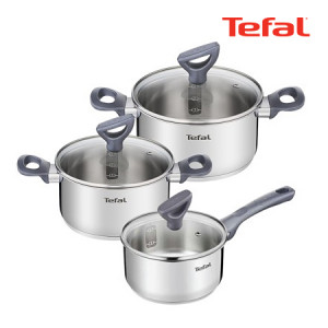5. [Tefal] 테팔 데일리쿡 IH 냄비 3종 세트 (편수16cm+양수18,20cm)