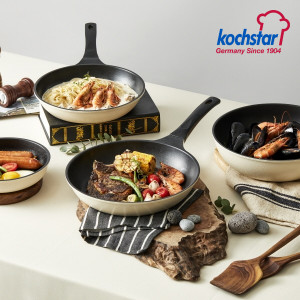 10. [kochstar] 콕스타 아델라 스페셜 IH 프라이팬 4종 세트 (프라이팬20,26,28cm+궁중팬28cm)