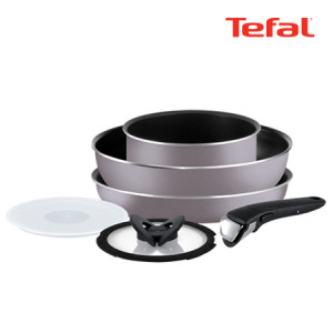 19.[Tefal] 테팔 매직핸즈 그레이 바이올렛 멀티 6p 세트 (인덕션호환불가)