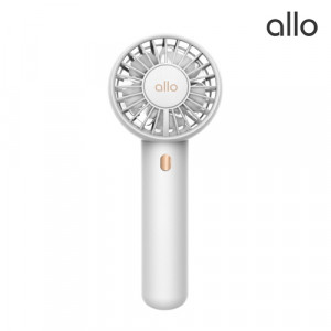 33.[allo] 알로 듀얼팬 휴대용 미니 선풍기_alloF2_화이트