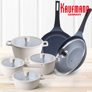 9. [Kaufmann] 카우프만 데이지 라움 IH 주방 11p G 세트 (편수18+양수20+전골20+곰솥24+F28+W28+G28)