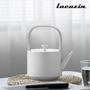 36. [Lacuzin] 라쿠진 Oriental 티팟 0.7L (티망포함)_LCZ2001_화이트