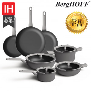 43. [BergHoff] 베르그호프 레오 냄비 후라이팬 7종 세트(후라이팬20/24/28+편수18+양수20+전골24+WOK28)(인덕션호환가능)