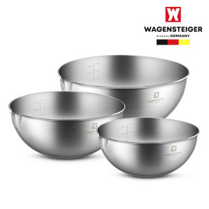 8. [WAGENSTEIGER] 바겐슈타이거 버큄 믹싱볼 3종 세트 (20cm, 24cm, 28cm)