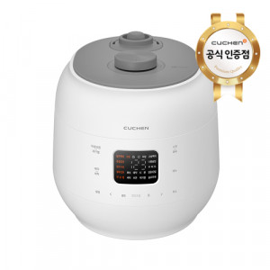 27. [CUCHEN] 쿠첸 10인용 더 핏 오브제 듀얼 프레셔 압력밥솥_CRS-FWD1042W_화이트