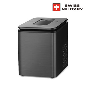 45. [SWISS MILITARY] 스위스밀리터리 스마트 아이스메이커 블랙에디션 제빙기_NBA-SI600 (주문취합 후 7일 소요)