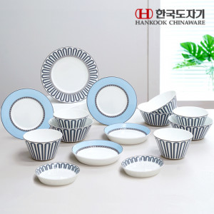 46.[HANKOOK CHINAWARE] 한국도자기 슈라인 홈세트 15p 